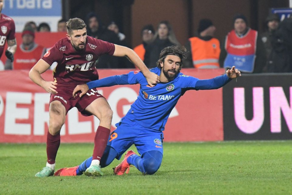 Andrea Compagno are 4 goluri în campionat pentru FCSB