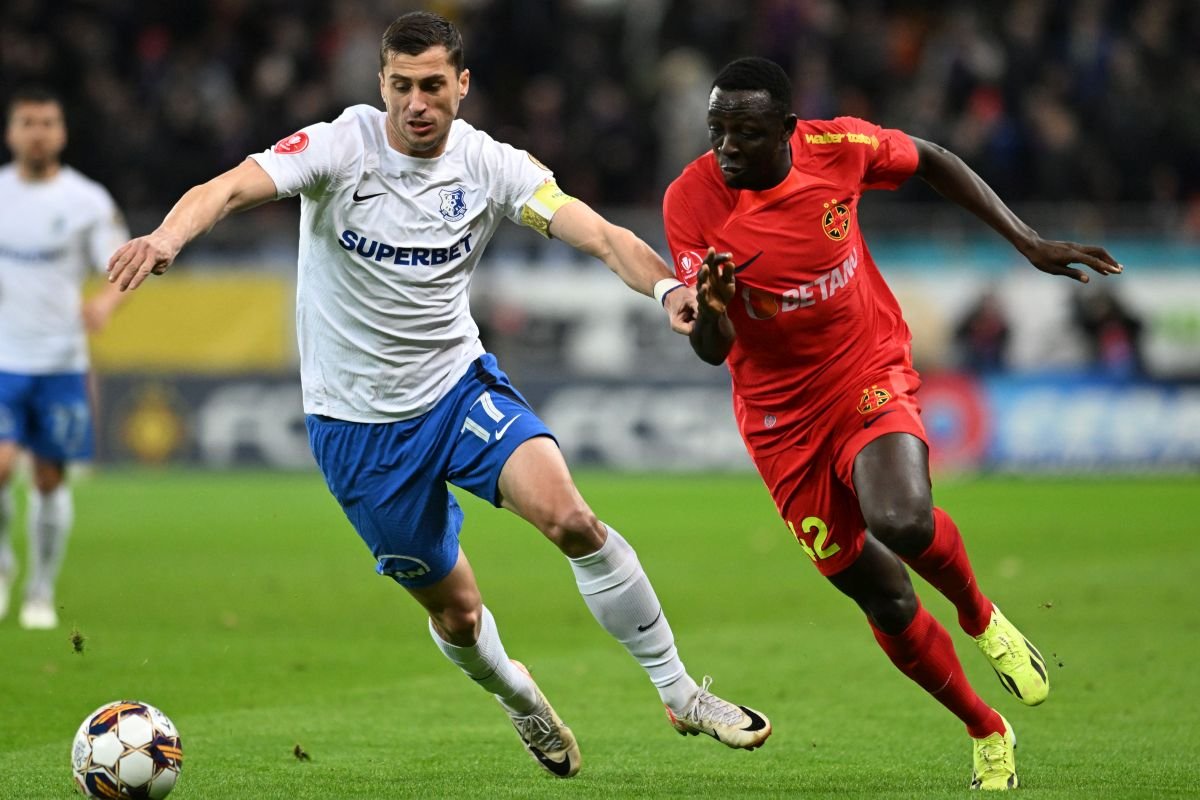 Baba Alhassan a intrat pentru prima dată titular la FCSB