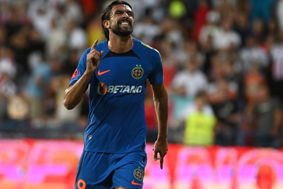 Andrea Compagno, atacantul FCSB-ului