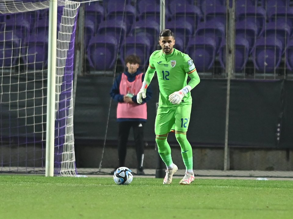 Horațiu Moldovan a apărat 9 meciuri pentru echipa națională