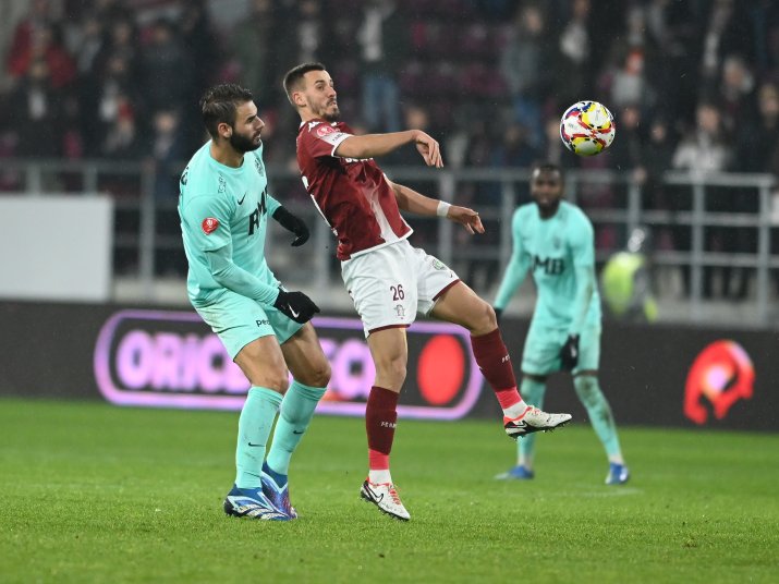 Rapid a învins-o pe CFR Cluj cu 3-1 în turul sezonului regular