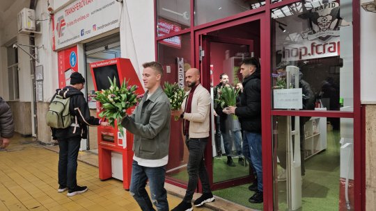 Surpriză pentru doamne și domnișoare. Gest frumos al giuleștenilor de 1 martie