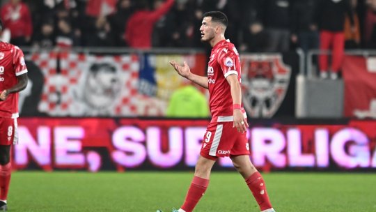 Astrit Selmani, ratare incredibilă împotriva lui Poli Iași! Noul atacant al lui Dinamo nu a putut înscrie cu poarta goală, din câțiva metri