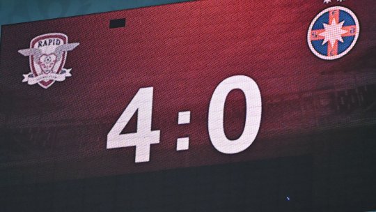 Rapidiștii îi transmit lui Gigi Becali să pună șampania la rece: ”Valoric suntem peste ei, îi batem pe unde îi prindem”