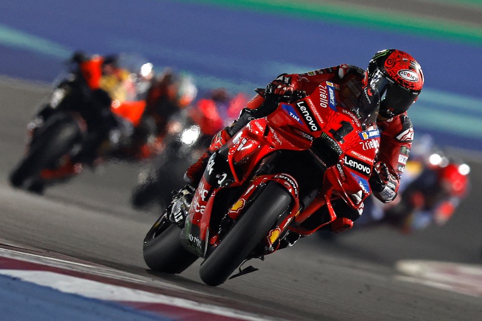 Francesco Bagnaia a câștigat titlurile mondiale din MotoGP în anii 2022 și 2023