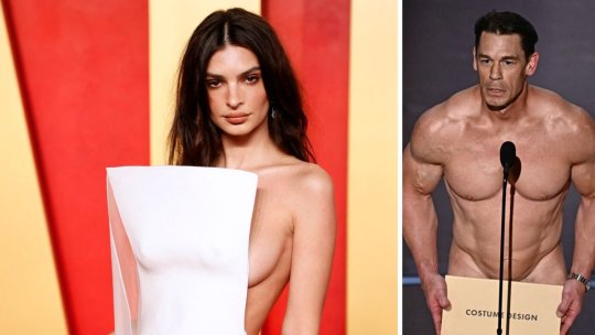 John Cena, gol-pușcă pe scena Oscarurilor! Seara ținutelor incredibile în Los Angeles. Cum s-a "îmbrăcat" Emily Ratajkowski