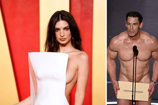 John Cena, gol-pușcă pe scena Oscarurilor! Seara ținutelor incredibile în Los Angeles. Cum s-a "îmbrăcat" Emily Ratajkowski