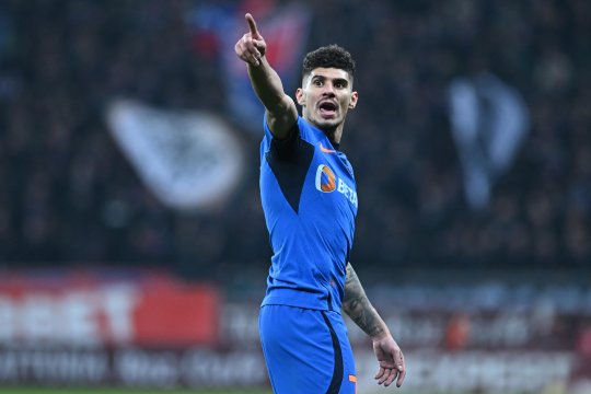 Prezență surpriză în tribune, la FCSB - Sepsi. Un antrenor din Ligue 1 vine special pentru Florinel Coman: ”Vreau să văd cum joacă”