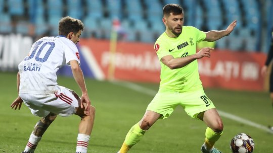 Secundul lui Leo Grozavu acuză arbitrajul după Oțelul - Poli Iași 1-1: ”Pentru ei lași, pentru mine nu. Lasă și pentru mine!”