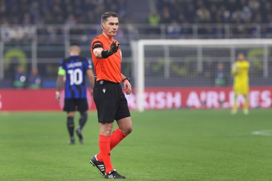 Istvan Kovacs, la centru la un duel de top din Europa League! Radu Petrescu arbitrează Club Brugge - Molde