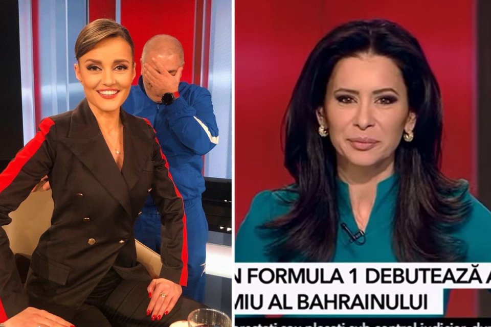 Maria Linda (foto - dreapta) și Ana Iorga (stânga) au intrat în gura fanilor F1 din România după o serie de gafe amuzante comise în direct