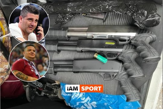 VIDEO | Imagini șocante de la descinderile în urma cărora au fost ridicați Daniel Niculae și ”Bocciu”. Polițiștii au confiscat un arsenal de război la percheziții