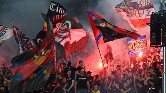 Ultrașii Stelei, mesaj de susținere pentru fanii rapidiști și Daniel Niculae! Ce au transmis rivalii