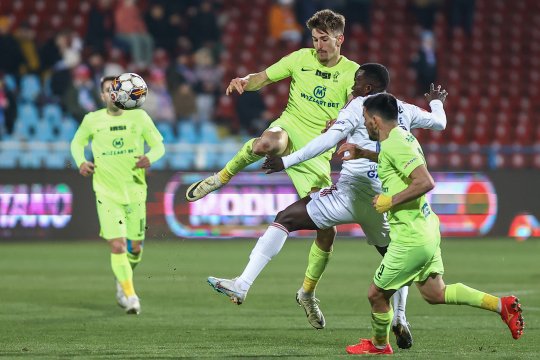 Oțelul Galați - Poli Iași, 1-0. Start cu dreptul în play-out pentru Dorinel Munteanu și elevii săi