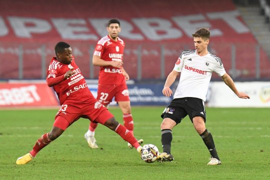 U Cluj - FC Botoșani 3-0. Victorie facilă pentru ”șepcile roșii” în prima etapă din play-out