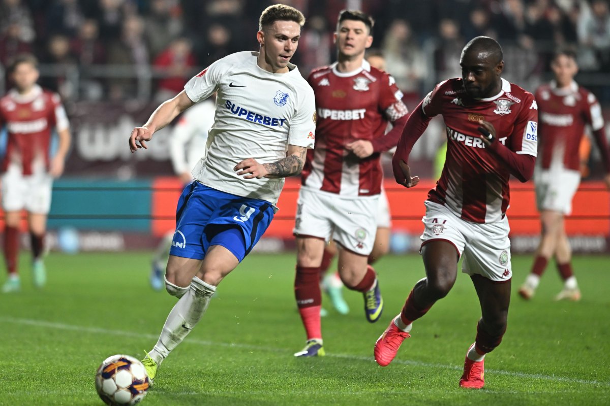 Rapid a pierdut meciul cu Farul cu scorul de 1-2