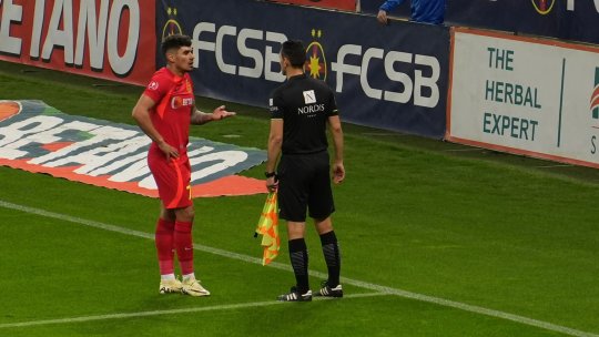A fost sau nu penalty în FCSB - Sepsi? Fază controversată pe Arena Națională, cu Florinel Coman în prim-plan