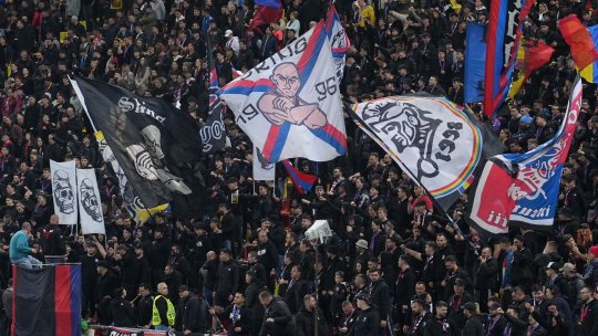Măsură radicală luată înainte de FCSB - Sepsi! Mesajul care-l viza pe Gigi Becali, interzis pe stadion