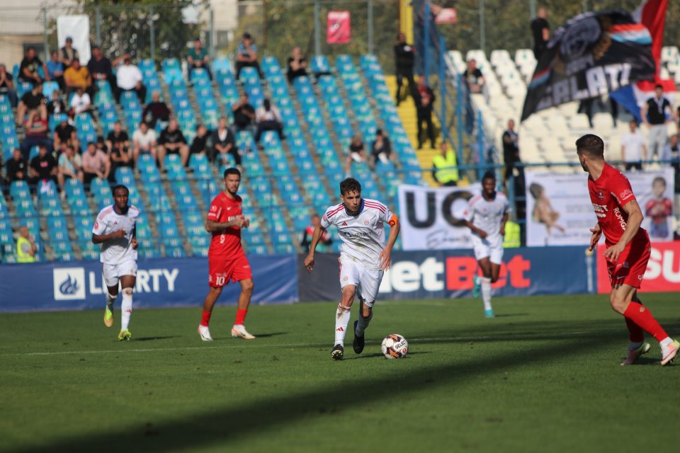 FC Hermannstadt este pe locul 8 în Superligă, iar Oțelul Galați este pe 11