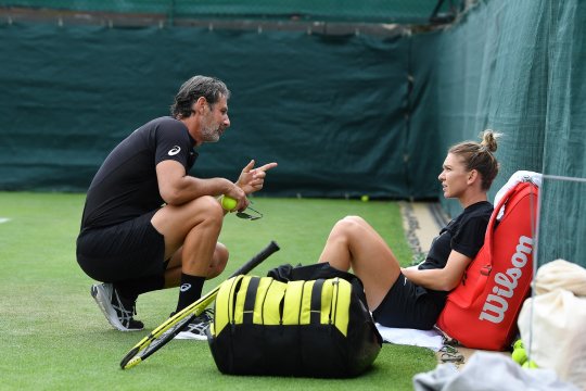 Simona Halep s-a întâlnit cu Patrick Mouratoglou la Miami, iar românca a avut un mesaj clar pentru francez după eșecul cu Badosa