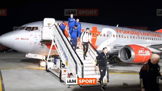 Adversarii de vineri ai României au ajuns la București! Primele imagini de la aeroport