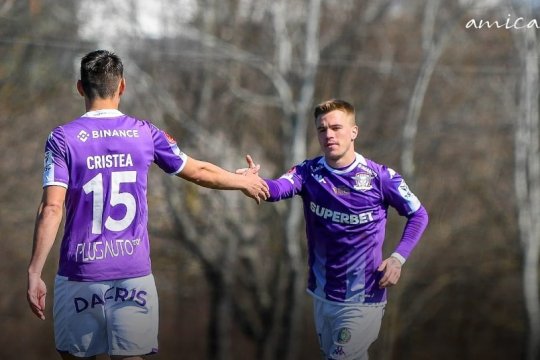 Rapid, victorie categorică în amicalul cu CS Mioveni