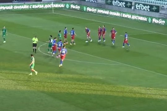 A ratat play-off-ul în Liga 2, însă CSA Steaua o bate pe Ludogorets, echipa care domină fotbalul în Bulgaria