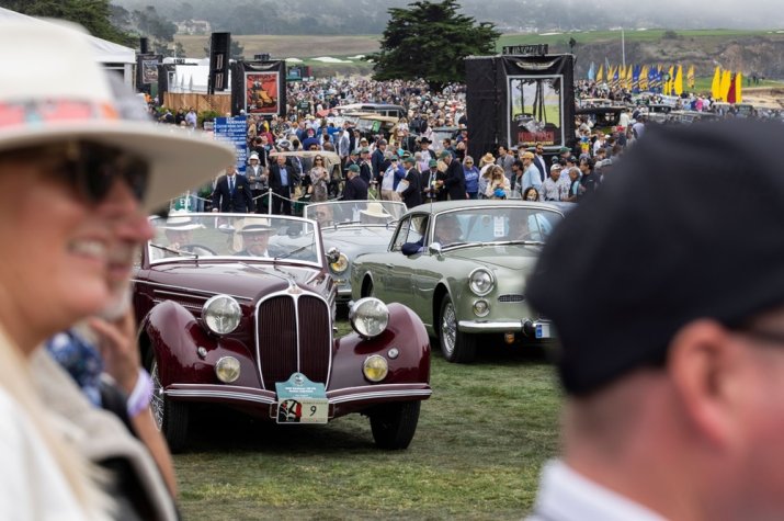 Pebble Beach Concours d'Elegance este cel mai prestigios salon auto