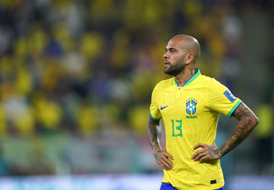 Dani Alves are 126 de selecții pentru naționala Braziliei