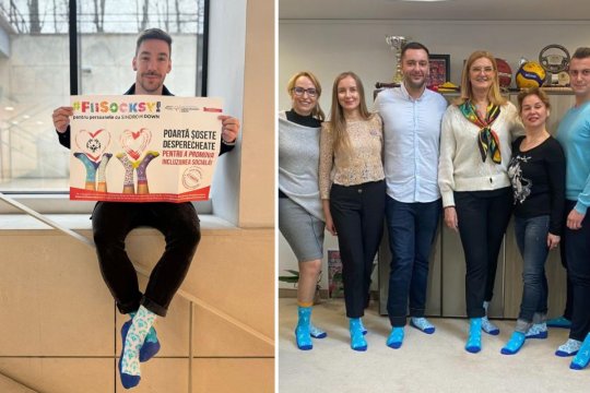 Mii de oameni au fost #SOCKSY pentru sportivii și campionii Special Olympics România