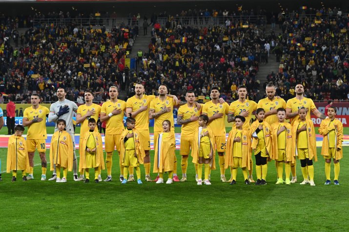 Echipa României din meciul amical împotriva Iralndei de Nord