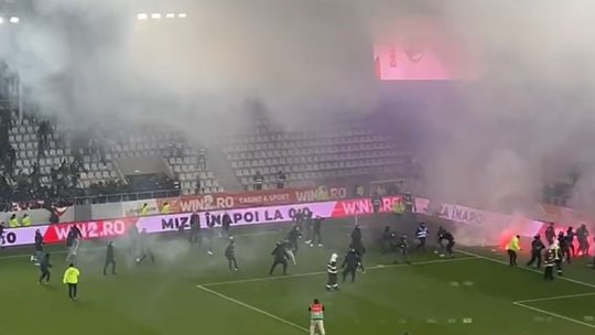 Încă o sancțiune pentru Dinamo, în afară de cea de 4 meciuri fără spectatori pentru incidentele de la partida cu UTA