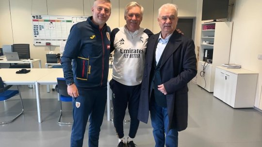 Edi Iordănescu, poză de colecție cu Anghel Iordănescu și Carlo Ancelotti: "De neprețuit"