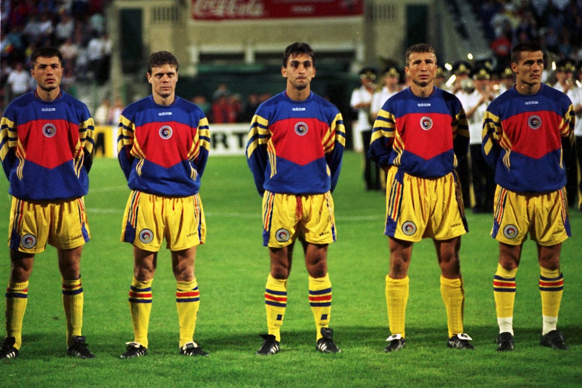 Tibor Selymes, alături de ceilalți membri ai Generației de Aur