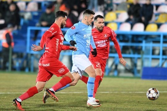 FC Voluntari - Hermannstadt 1-0. George Merloi le-a adus ilfovenilor prima victorie din ultimele patru luni!