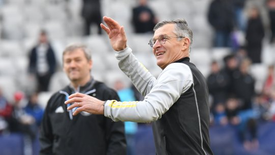 U Cluj e aproape de play-off, însă Sabău are un avertisment pentru elevii săi: "Va fi o dezamăgire și mai mare"