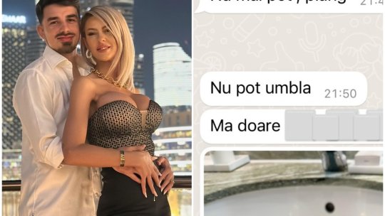Andreea a publicat dialogul pe care l-a purtat cu Sergiu Hanca pe WhatsApp, înainte de meciul cu FCSB: ”Nu mai pot, plâng!”