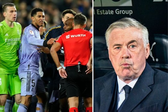 "S-a întâmplat ceva fără precedent!" Ancelotti rupe tăcerea după "nebunia" de la Valencia - Real Madrid 2-2. Ce a scris arbitrul meciului în raport