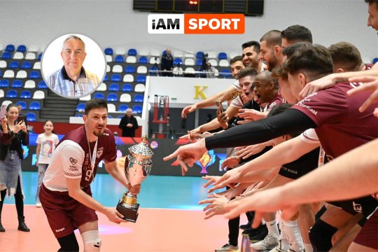 Străinii noștri sunt mai buni decât străinii voștri! Editorial Dumitru Graur, după ce Rapid a câștigat Cupa României la volei în fața lui Dinamo și a Stelei