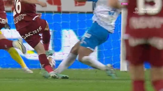 Rapid a cerut penalty în finalul meciului cu Universitatea Craiova. Fază controversată în Bănie, analizată de VAR