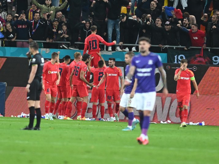 FCSB s-a impus de două ori pe Arena Națională cu scorul de 3-1