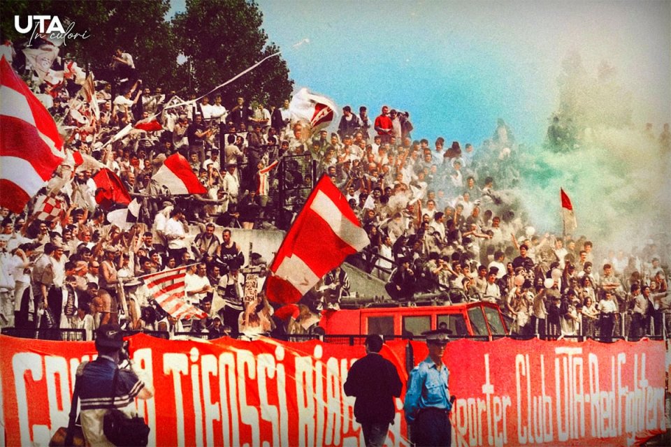 Fanii arădeni au umplut tribunele la Alba Iulia la celebrul baraj din 1999