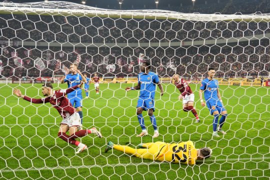 Rapid - FCSB 4-0. Giuleștenii i-au "demolat" pe cei de la FCSB, pe Arena Națională