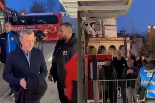 VIDEO EXCLUSIV | Halucinant! Acționarul lui Dinamo, injurii suburbane pentru cei de la UTA: "Bag p*** în m***** v*****"