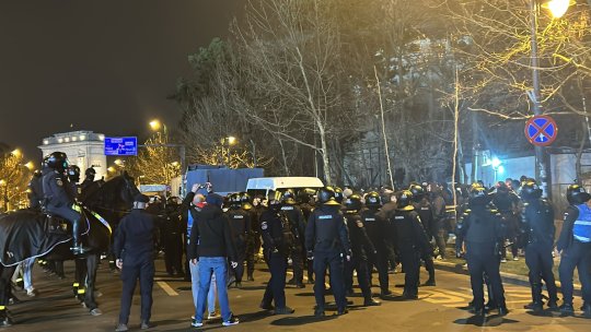 VIDEO EXCLUSIV | Bătaie între suporteri înainte de Dinamo - UTA, cu ultrașii de la Sud Steaua implicați