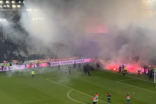 Comunicatul emis de Jandarmerie după bătaia de la Dinamo - UTA