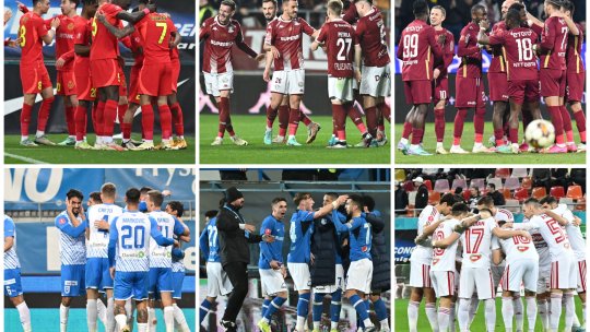 Totul despre play-off-ul Superligii. Programul primei etape, clasamentul după înjumătățirea punctelor și câți bani va primi fiecare echipă