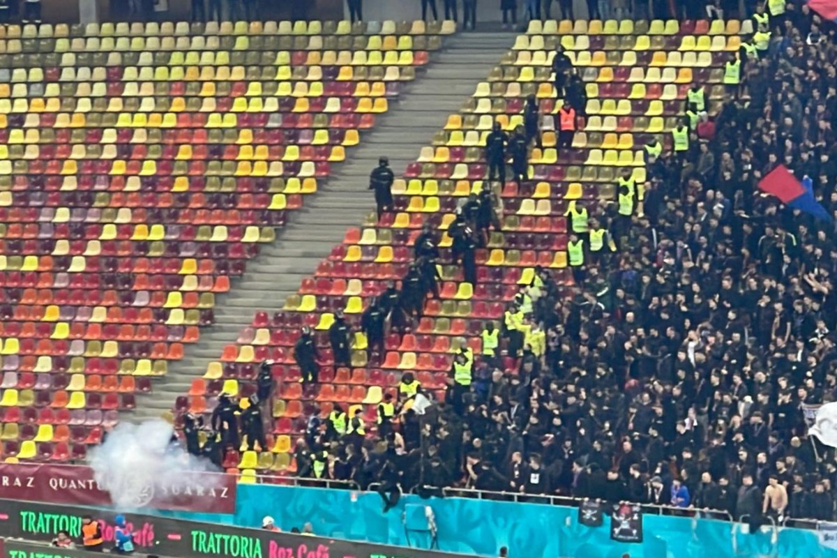 Incidente la Rapid - FCSB