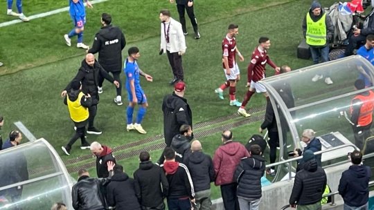 Florinel Coman, aproape de un conflict fizic cu fanii Rapidului