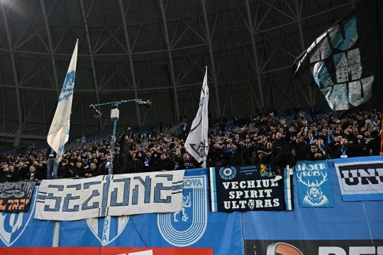 Arde Craiova! Ultrașii de la echipa lui Rotaru au aflat scenografia pregătită de Peluza Sud cu o zi înainte de meci